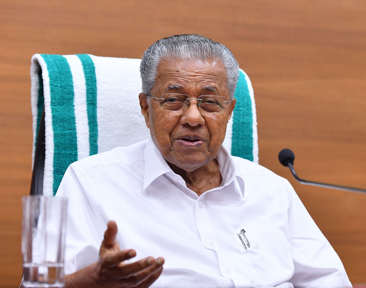 கேரள முதல்லர் பினராயி விஜயன்